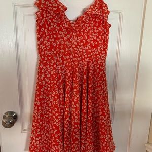 Aqua dress -